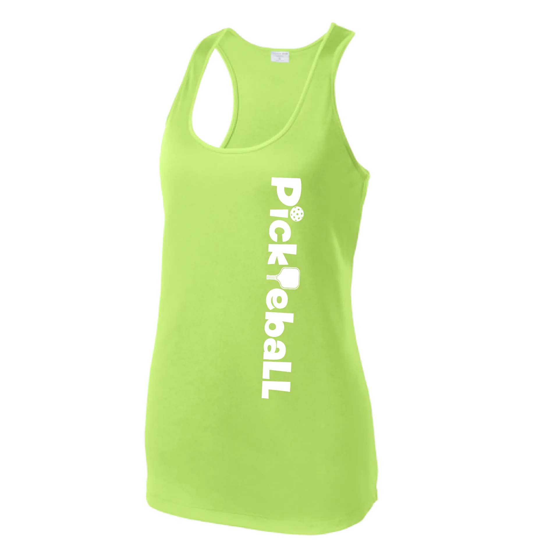 Pickleball Horizontal (Customizable) | Women’s Racerback Tank | 100% Polyester