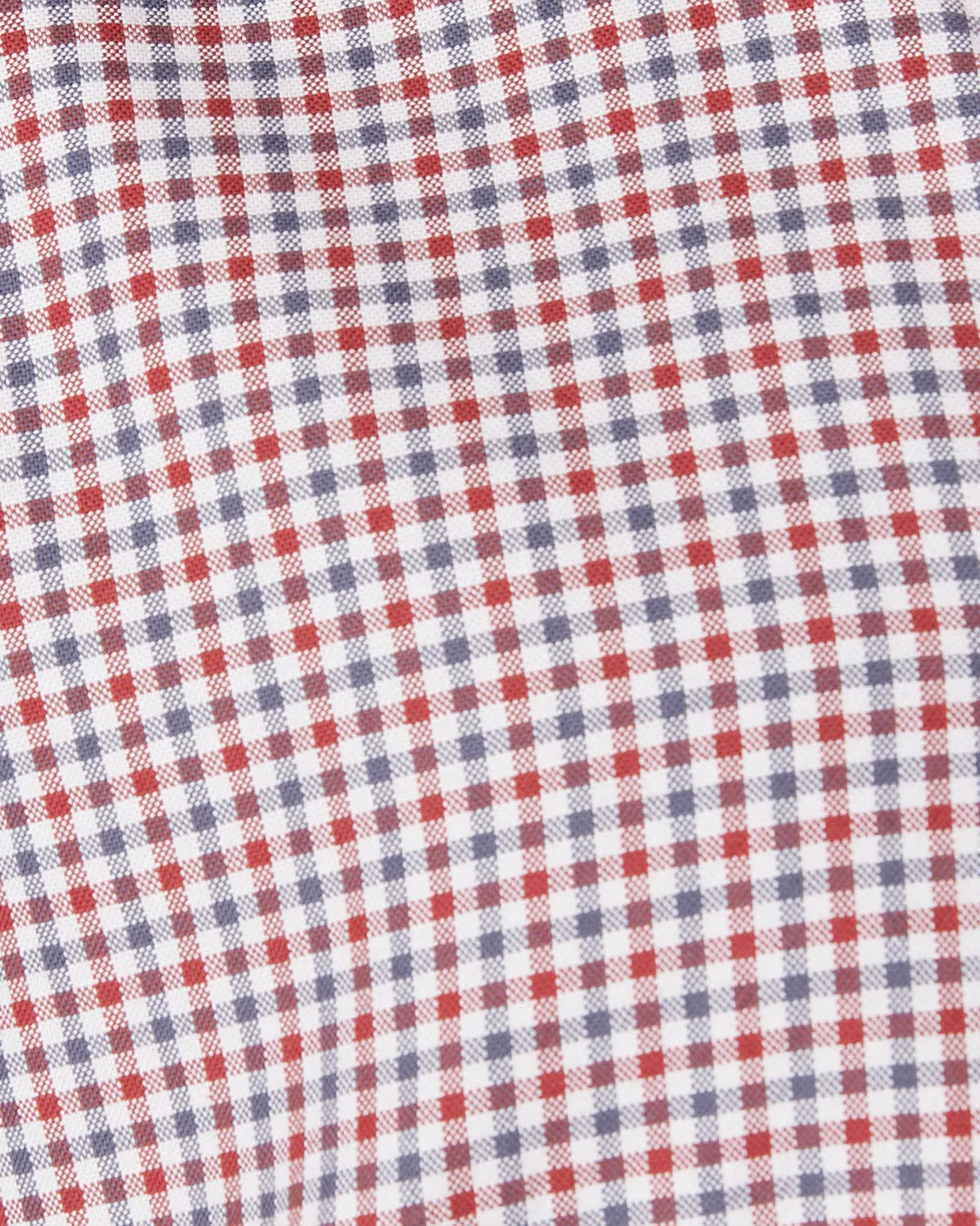 Red & Grey Oxford Checked Shirt