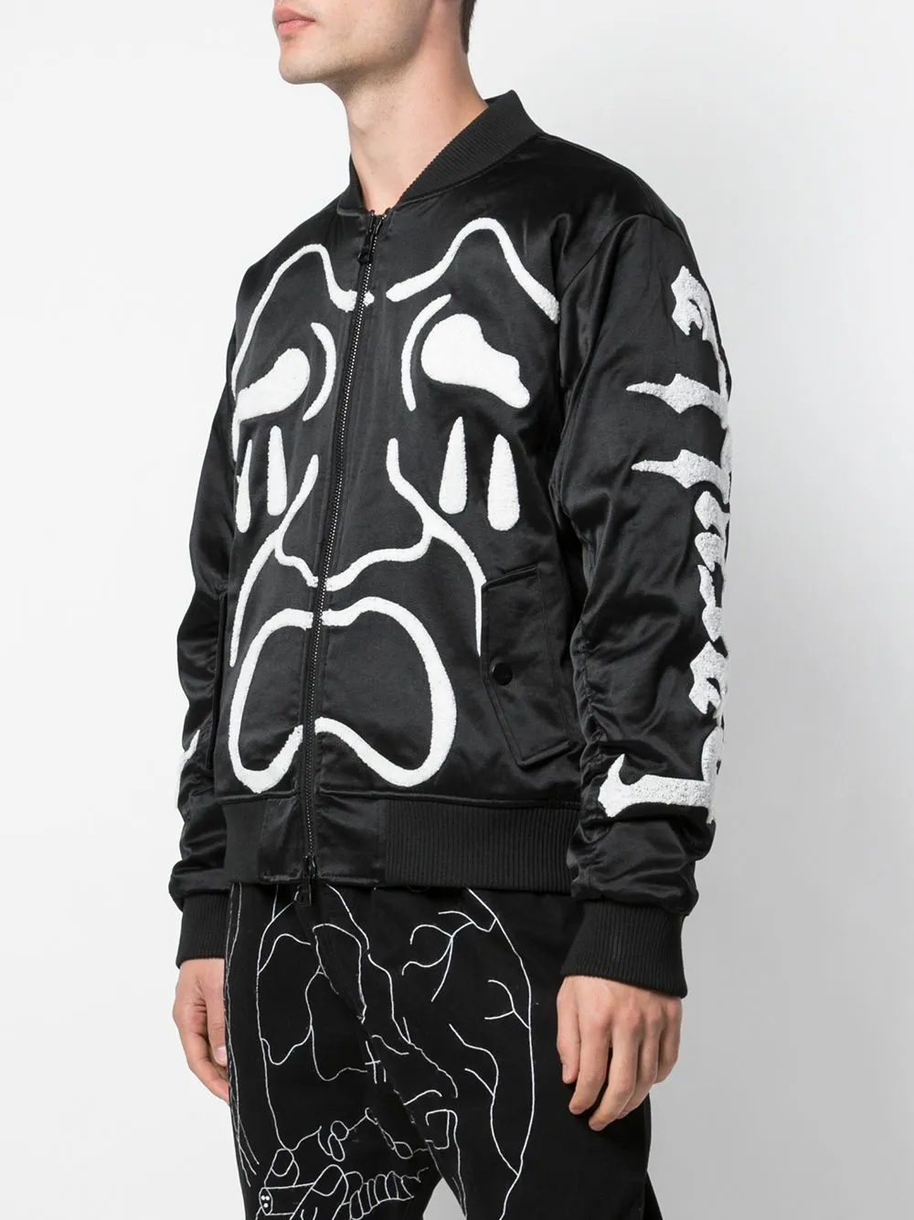 SCREAM BOMBER BLACK