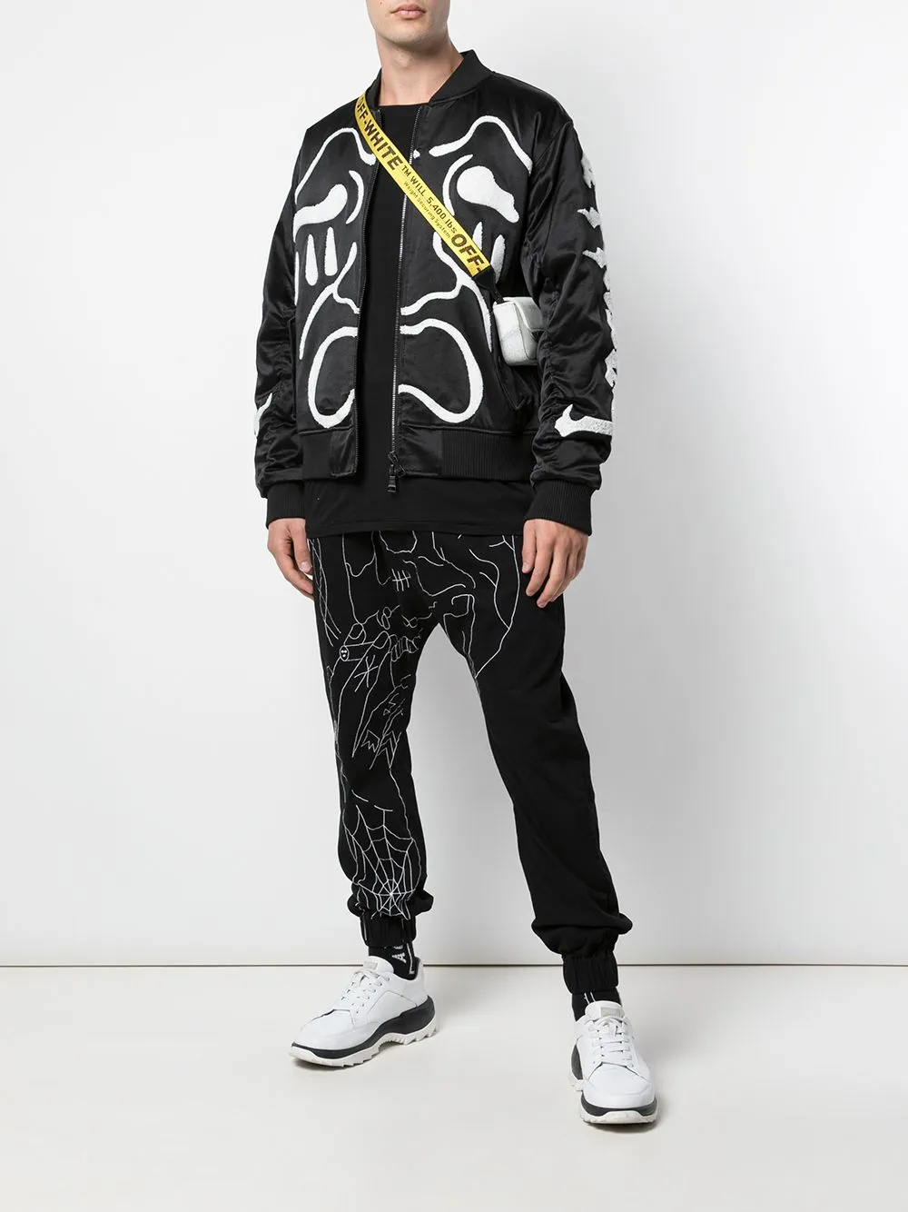 SCREAM BOMBER BLACK