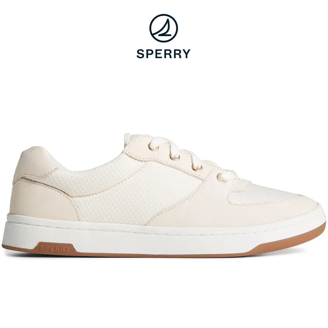 Sperry x WhoWhatWear Women's FreePort Sneaker White (STS88746)