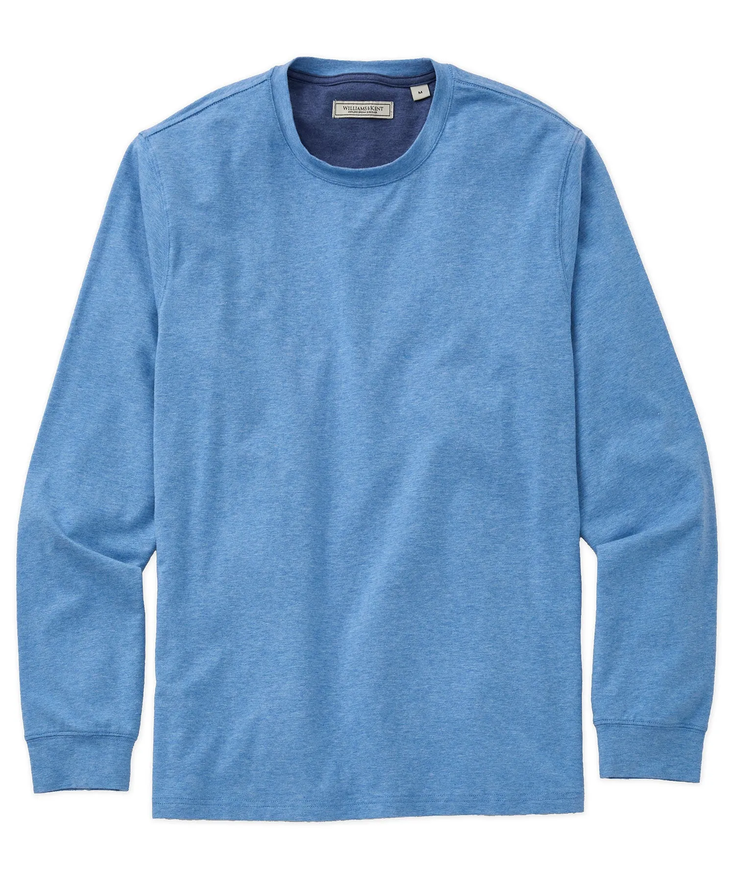 Stretch Cotton Heather Long-Sleeve Tee