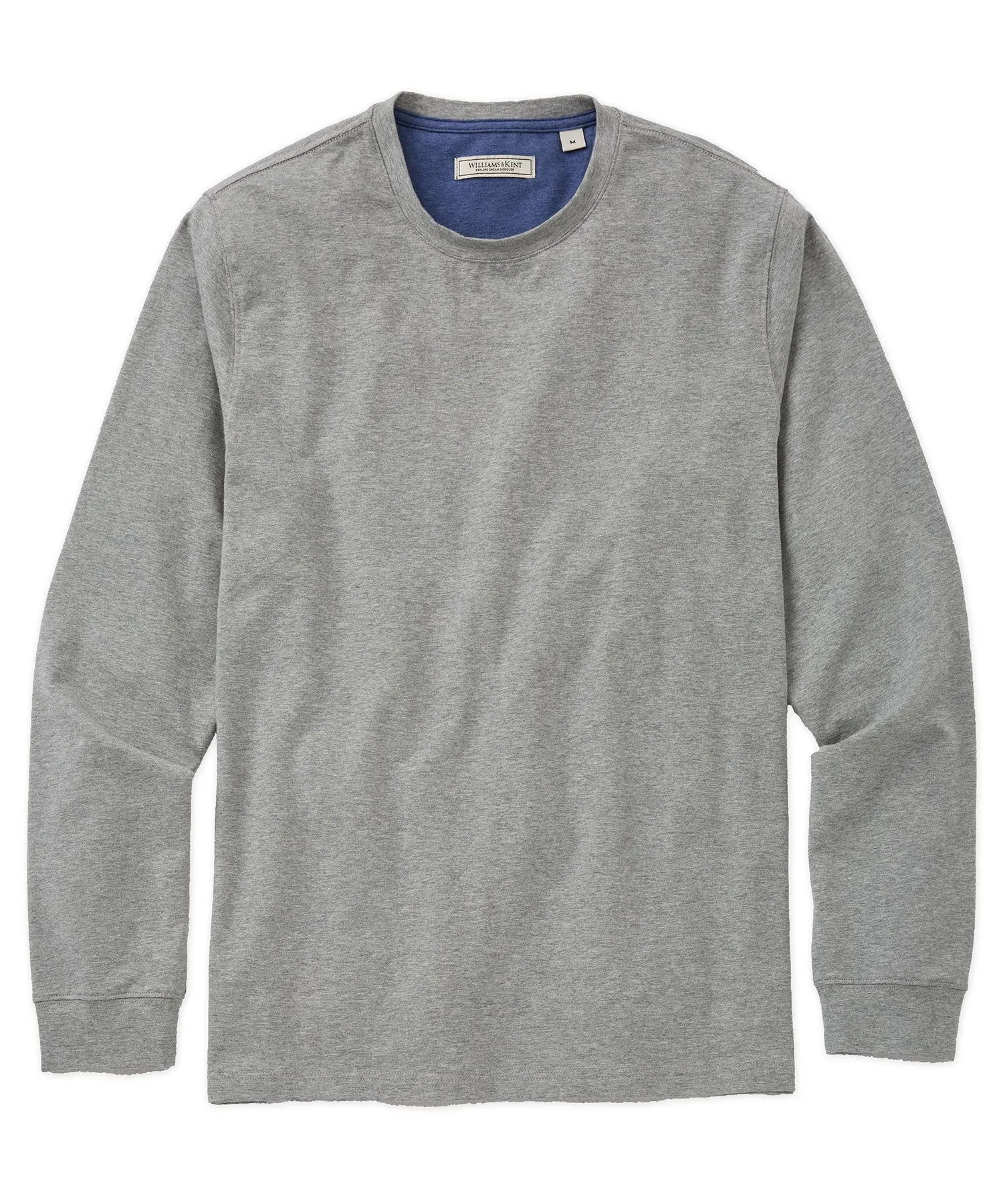 Stretch Cotton Heather Long-Sleeve Tee