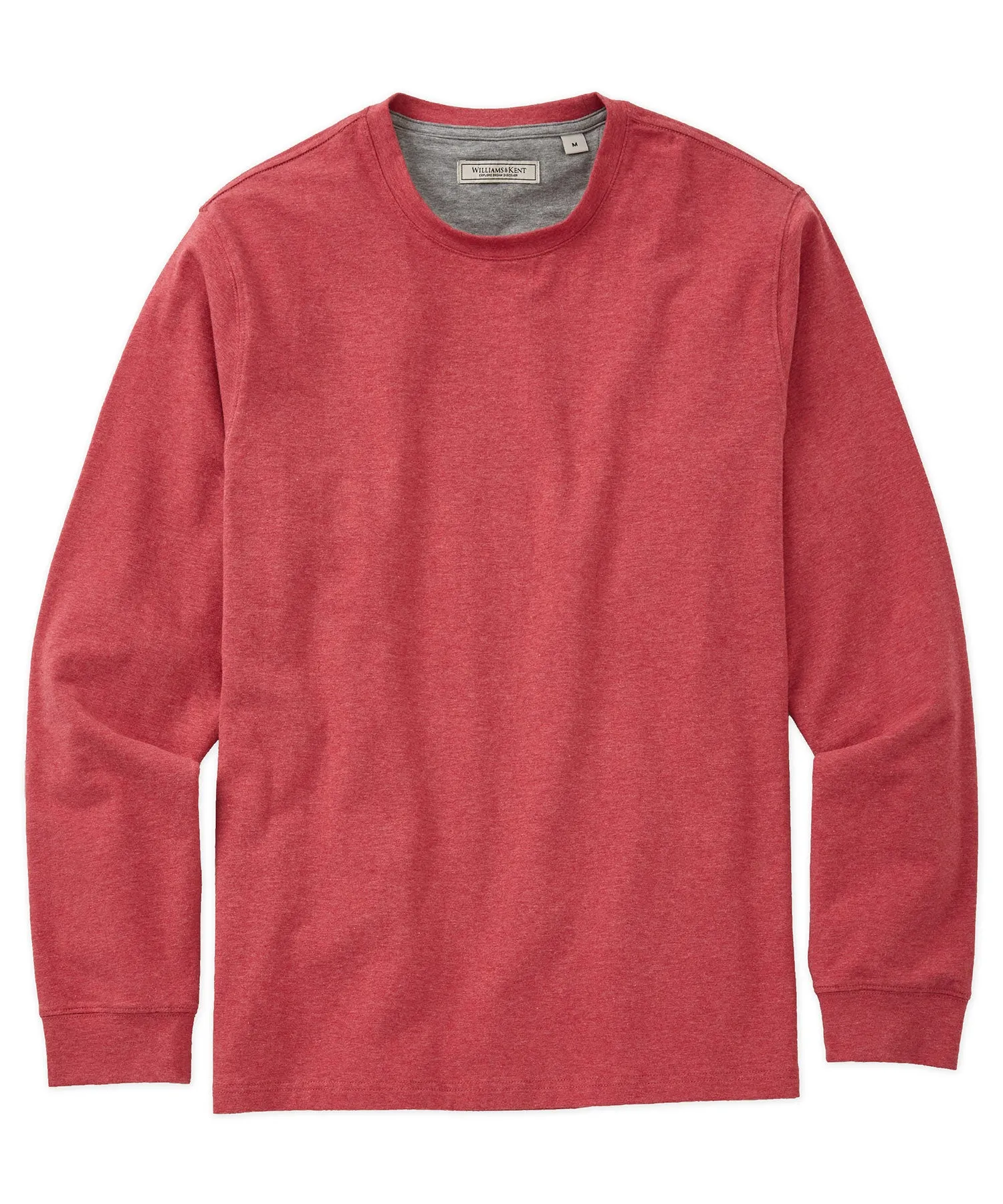 Stretch Cotton Heather Long-Sleeve Tee