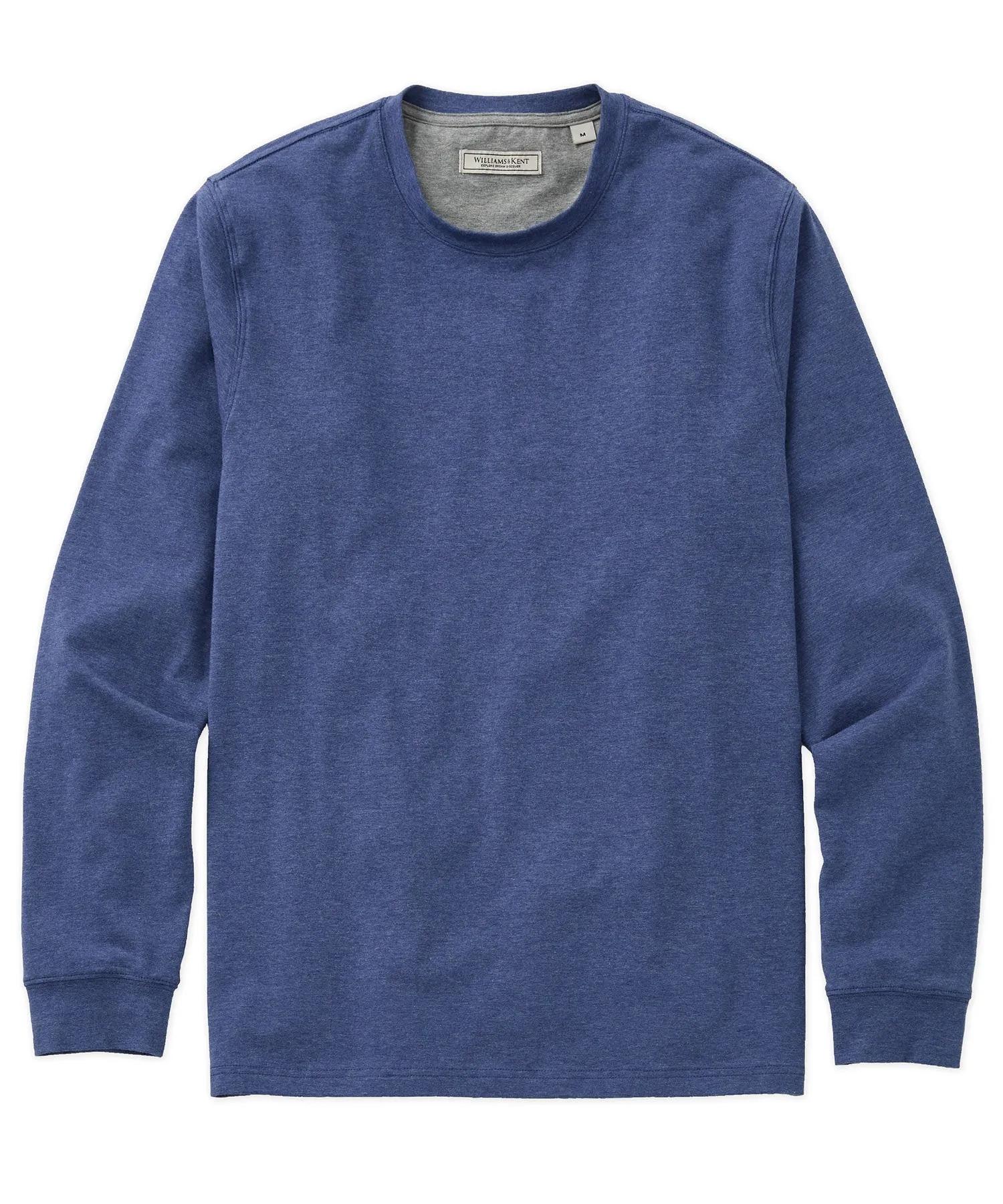 Stretch Cotton Heather Long-Sleeve Tee