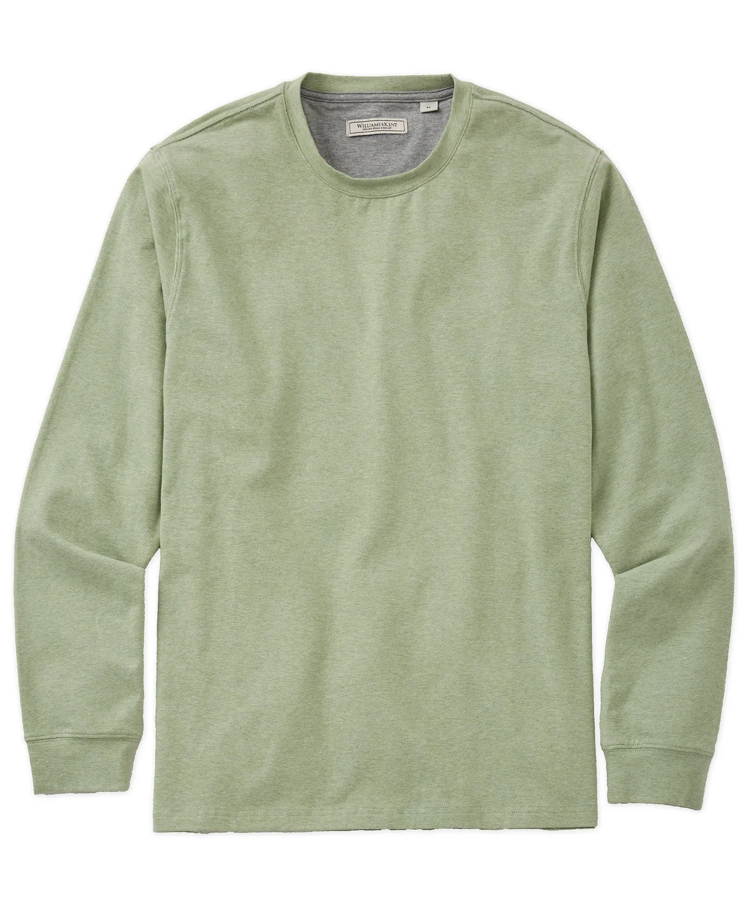 Stretch Cotton Heather Long-Sleeve Tee