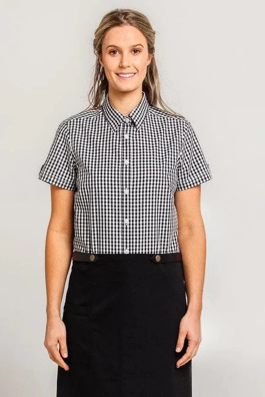 TEDDY Women's Essential Gingham Shirt - Long or Short Sleeve