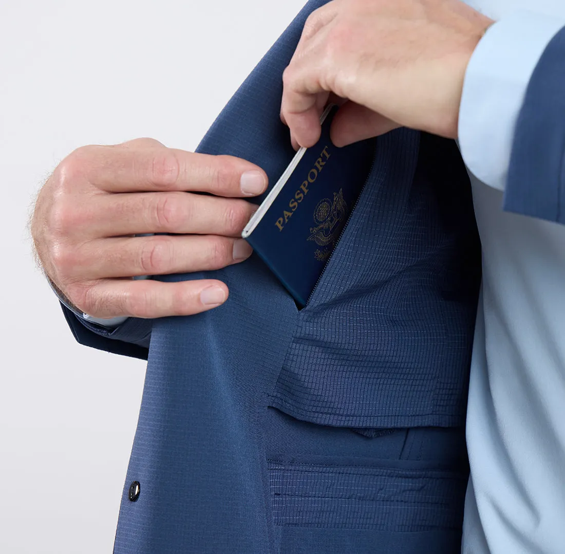 Telex Tech Blazer Classic Fit - Digital Blue