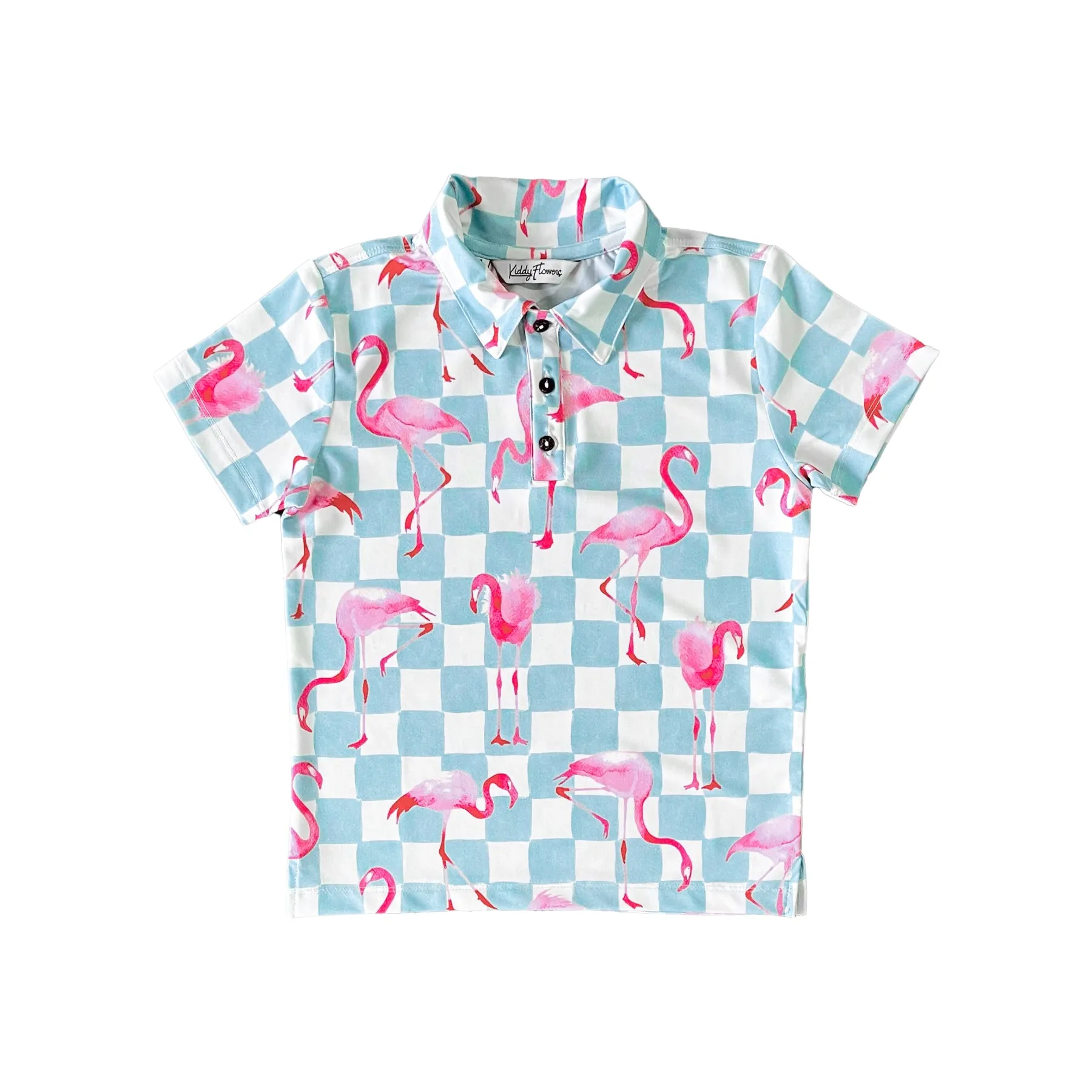 The Flamingo Low - Kids Golf Shirt