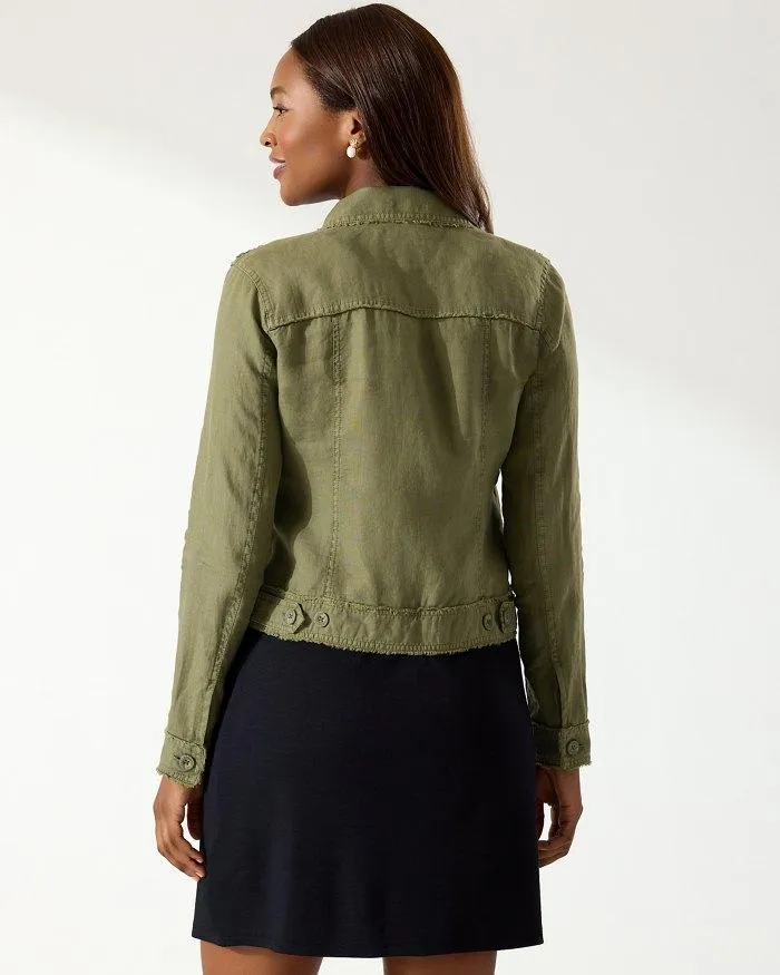 TOMMY BAHAMA TWO PALMS RAW EDGE JACKET